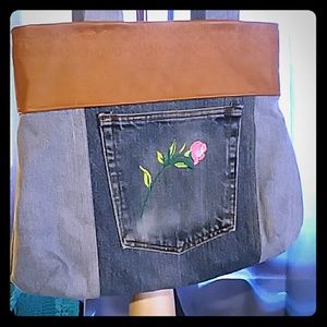 Denim Shoulder Bag